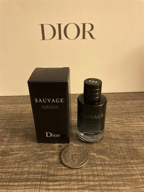 sauvage dior miniature|dior sauvage 0.34 oz.